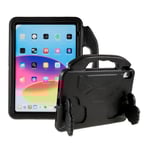 iPad 11" (2025) / iPad 10.9" (2024/2022) Barnskal med Stativfunktion - Tumme Upp - Svart