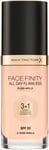 Max Factor Facefinity 3-In-1 All Day Flawless Foundation SPF 20 61 Rose Vanilla,