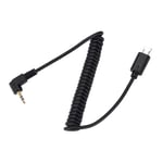 Yunir Shutter Release Cable, RM-VPR1 3.5mm/2.5mm S2 Shutter Release Cable for Sony RX1/RX10/RX100/A7S/A7R/A7/A7II/A7III/A9/A58/77M2/99M2/A3500/A5000/A5100/A6000/A6300/A6500(2.5mm-S2)