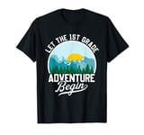 Let the 1st Grade Adventure Begin Shirt Back to School T-Shirt