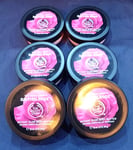 ABOXOV® 6 x 50ml The Body Shop BRITISH ROSE Instant Glow Body Butter