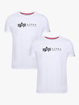 Alpha Industries Crew T-Shirt, Pack of 2
