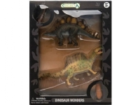 Figur Dante Dinosaurier Spinosaurus och Stegosaurus