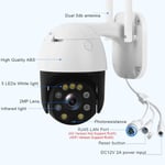 1080P 4G Wifi PTZ Camera IP66 Waterproof Night Two-Way Intercom CCTV BGS