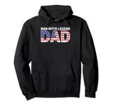 The Legendary Icon, The Mythical American DAD Pullover Hoodie