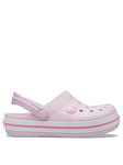 Crocs Crocband Clog Toddler Sandal, Pink, Size 8 Younger