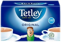 Tetley Original 240 Tea Bags, 750g - Pack of 3 (Total 240 Teabags)