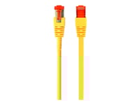 Cablexpert - Patch-Kabel - Rj-45 (Hane) Till Rj-45 (Hane) - 30 M - 6.2 Mm - S/Ftp - Cat 6A - Halogenfri, Formpressad, Hakfri, Tvinnad - Gul
