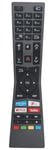 ALLIMITY RM-C3338 RMC3338 Remote Control Replaced for JVC Smart 4K UHD TV with Netflix Youtube Buttons LT-32C790 LT-49C898 LT-55C870 LT-32C795 LT-43C795 LT-43C890 LT-40C790 LT-40C890