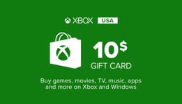 Microsoft Store Carte cadeau Xbox Live 10$