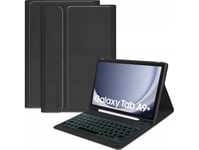 Tech-Protect Smartcase Pen + Keyboard Tablet Case For Samsung Galaxy Tab A9+ Plus 11.0 X210 / X215 / X216 Black