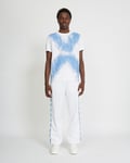 JOHN RICHMOND Men's White Dakeg T-Shirt X Print Short Sleeve Size M RRP €76 New