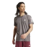 adidas Own The Run T-shirt Herr S i Grå - Perfekt för löpning och träning, komfortabel passform och hög kvalitet