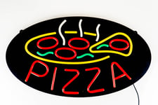 Neonskilt 70cm ""Pizza""