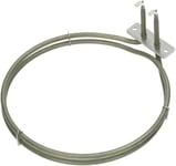 SPARES2GO 2 Turn Heating Element Compatible with Zanussi Fan Oven (2400w 240V)
