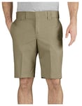 Dickies Slim Fit 11 Inch Flex Work Short, Desert Sand, 36