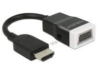 DeLOCK 65587 video cable adapter HDMI Type A (Standard) VGA (D-Sub) +