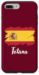 Coque pour iPhone 7 Plus/8 Plus Totana Espagne Drapeau Espagne Totana