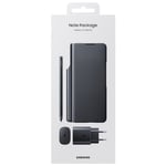 Pack Folio avec S Pen intégré + Chargeur secteur 25W pour Samsung G Z Fold 3 Noir Samsung - Neuf