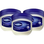 Vaseline Original Petroleum Jelly Skin Protectant 3 x 50ml