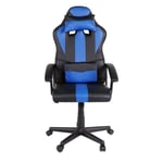 GHOST - Chaise de bureau GAMER - Bleu