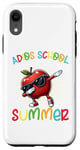 Coque pour iPhone XR Adios School Hello Summer Dabbing Apple Funny