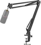 HyperX SoloCast Boom Arm Stand - Professional Studio Mic Stand Compatible with