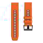 Twin Sport klockarmband Garmin Fenix E - Orange/svart