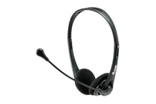Equip 245304 hovedtelefoner/headset Ledningsført Kontor/Callcenter Sort