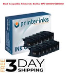 12 LC1280XL 1280XLBK Black Compatible Printer Inks Brother MFC-J5910DW J6510DW