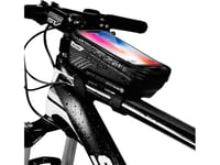 Wildman Wildman E2 1L ( 4" - 7" ) Cykelväska Med Dragkedja För Ram Svart
