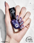 Sally Hansen Disney Cruella Miracle Gel Glitter Pink Blue Nail Polish Colour 865