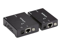 StarTech.com Extendeur HDMI 4K sur Cat5e / 6 - Prolongateur HDBaseT via RJ45 avec Power over Cable - 70 m - Prolongateur audio/vidéo - plus de CAT 5e/6 - jusqu'à 70 m - pour P/N: ST121HDBTRP...