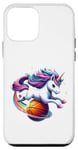 Coque pour iPhone 12 mini Licorne équitation basket-ball garçons filles hommes femmes enfants adultes