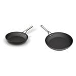 Ninja ZEROSTICK Essentials Cookware 28cm Frying Pan ZEROSTICK Premium Cookware 24cm Frying Pan, Long Lasting, Non-Stick Hard Anodised Aluminium