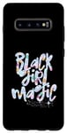 Galaxy S10+ Black Girl Magic Melanin Mermaid Scales Black Queen Woman Case