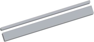 Universal lim striping Car Stripe Cool350 Silver 2 3 mm x 975cm