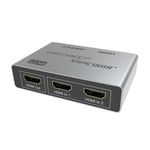 INF HDMI-switch 8K 2x1 med fjärrkontroll