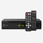 MPEG4 marksändmottagare HD DVB-T2 inklusive 2 ST fjärrkontroll