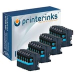 24 LC123 Cyan Compatible Printer Ink Brother MFC-J6920DW MFC-J6720DW J6520DW