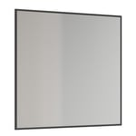 Dansani Mido+ Select Speil uten lys - Sort ramme - 80 cm