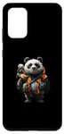 Coque pour Galaxy S20+ Panda Daddy Adventurer Cool Panda Baby Fun