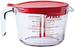 PYREX Classic Glass Measuring Mixing Jug High Heat Resistance Clear