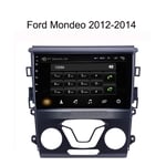 9 Pouces Voiture stéréo Double Din GPS Sat Nav Navigation Voiture Lecteur multimédia Radio avec Bluetooth WiFi à écran Tactile - pour Ford Mondeo 2012-2014