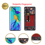 Huawei P30 Pro (2019) Black Replacement OLED LCD Touch Screen Display Frame UK