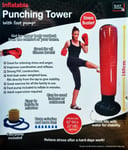 PUNCHING TOWER STRESS BUSTER STANDING INFLATABLE PUNCH TOWER PUNCHING BAG NEW