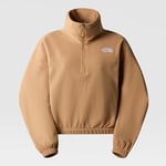 The North Face Women's Glacier 1/4 Zip Fleece Almond Butter (83I1 I0J)