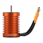 CHICIRIS RC Car Brushless Motor, RC Brushless Motor, Metal HH3650T Orange for RC Accessory RC Brushless Car RC Brushless Boat 1/10 RC Car