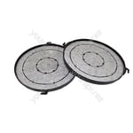 Genuine Charcoal Filter Mode L 211 Hp for Hotpoint/Indesit Cooker Hood