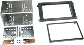 2DIN Panel Porsche Cayenne 20022010 Farg svart